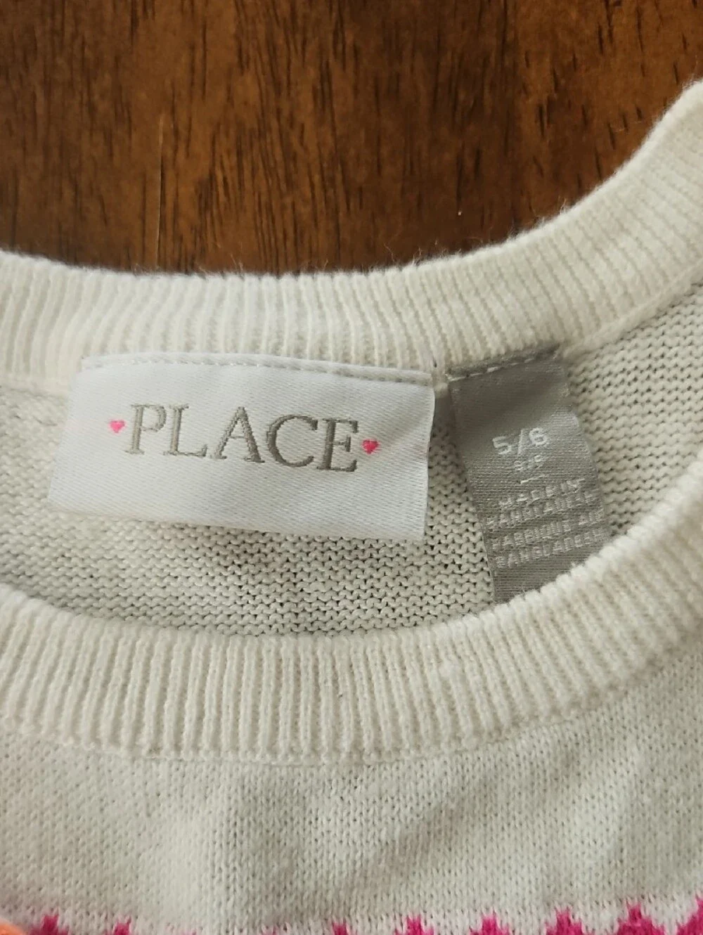 The Children’s Place Multicolor Heart Sweater Dress